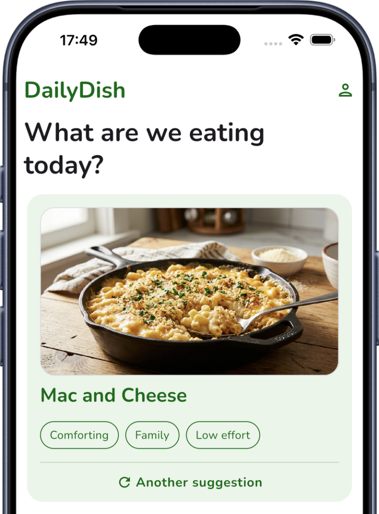 DailyDish hero en